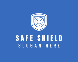 Global Eye Shield logo design