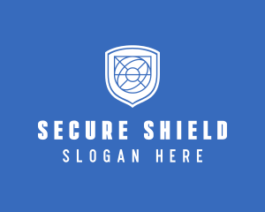 Global Eye Shield logo design