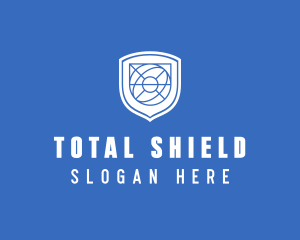 Global Eye Shield logo design