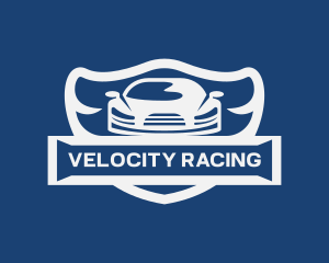 Car Shield Racing logo design