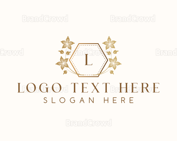 Floral Elegant Boutique Logo