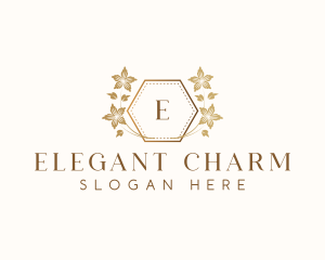 Floral Elegant Boutique logo design