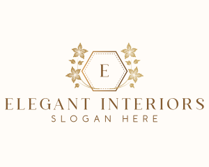 Floral Elegant Boutique logo design