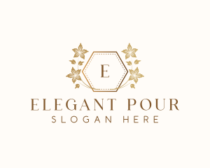 Floral Elegant Boutique logo design