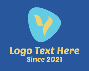 Animal Sanctuary - Yellow Baby Bird logo design