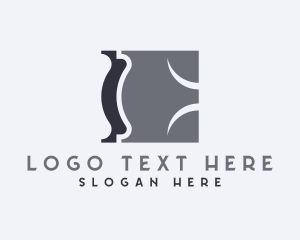 Laboratroy - Creative Advertising Media Letter E logo design
