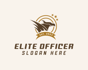 Officer - Military Phoenix Emblem logo design