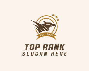 Ranking - Military Phoenix Emblem logo design