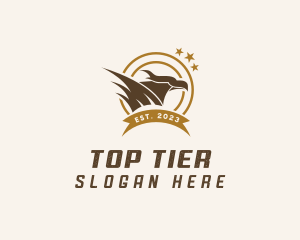 Ranking - Military Phoenix Emblem logo design