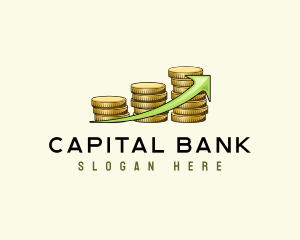 Bank - Coin Bank Savings logo design