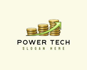 Trade - Coin Bank Savings logo design