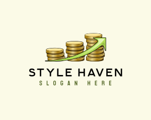 Income - Coin Bank Savings logo design