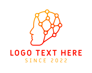 Tech Company - Artificial Intelligence Robotics logo design