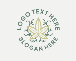 Dispensary - Cannabis Hemp Weed logo design