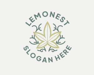 Vape - Cannabis Hemp Weed logo design