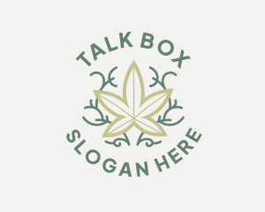 Weed - Cannabis Hemp Weed logo design