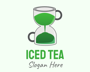 Tea Hour Glass logo design