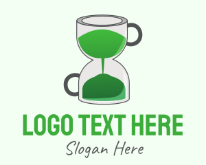 Tea - Tea Hour Glass logo design