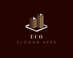 Condominium Building Property Logo