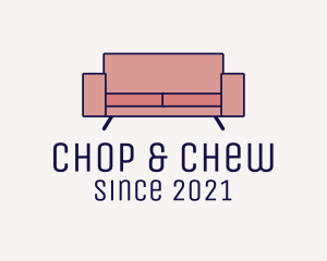 Chair - Modern Loveseat Couch logo design