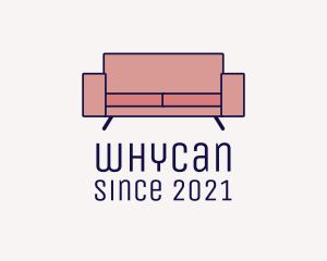 Modern - Modern Loveseat Couch logo design