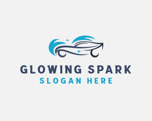 Shine - Car Sparkle Auto Detailing logo design