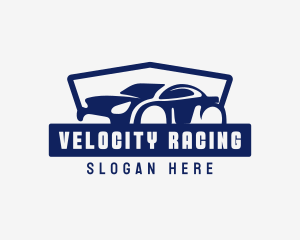 Racing Car Dealer logo design