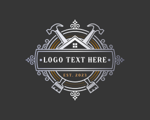 Emblem - Home Renovation Repair logo design