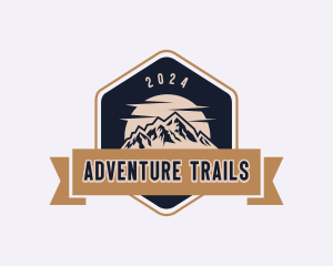 Mountain Peak Adventure logo design