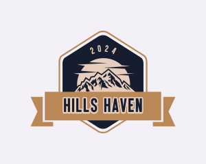 Mountain Peak Adventure logo design