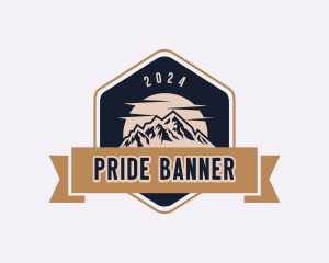 Mountain Peak Adventure logo design