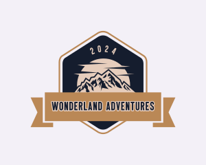 Mountain Peak Adventure logo design