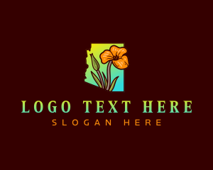 Indian Blanket Flower - Lily Flower Arizona logo design