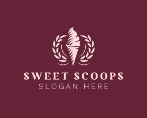 Gelato - Sweet Gelato Dessert logo design