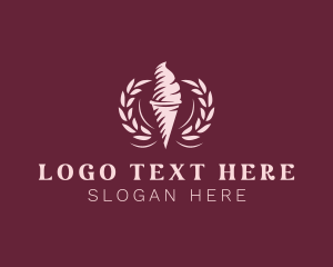 Sweet Gelato Dessert Logo