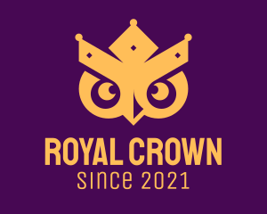 Coronation - Golden Owl King logo design