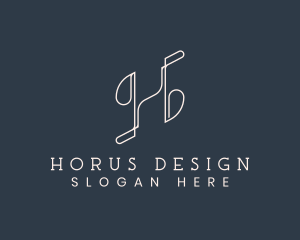 Stylist Boutique Letter H logo design