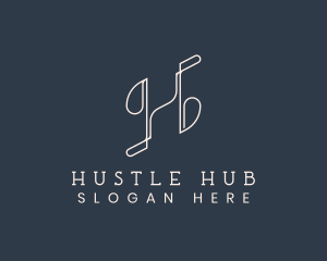 Stylist Boutique Letter H logo design