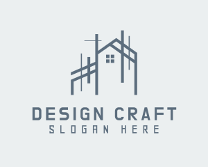 Architectural - Gray Home Architecture logo design