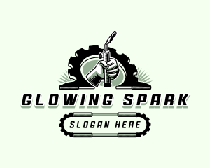 Welding Torch Gloves logo design