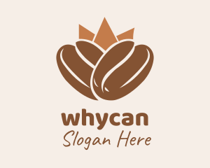 Royal Coffee Bean  Logo