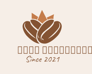 Cappuccino - Royal Coffee Bean logo design