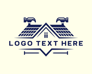 Hammer - Hammer Construction Roofing logo design