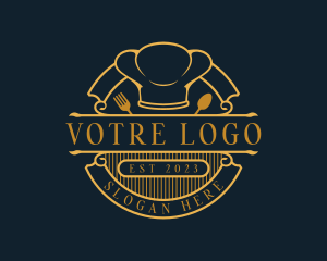 Toque Chef Restaurant Logo