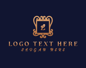 Elegant Ornamental Crest  Logo