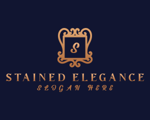 Elegant Ornamental Crest  logo design