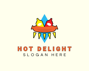 Retro Hot Dog Stand logo design