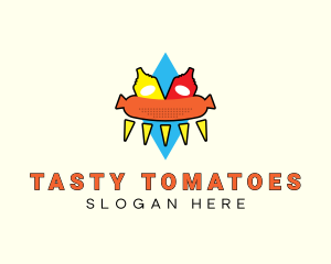 Ketchup - Retro Hot Dog Stand logo design