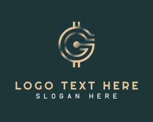 Mintage - Digital Money Letter G logo design