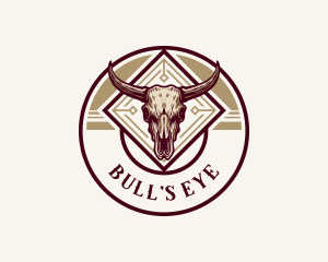 Bull Ranch Butcher logo design